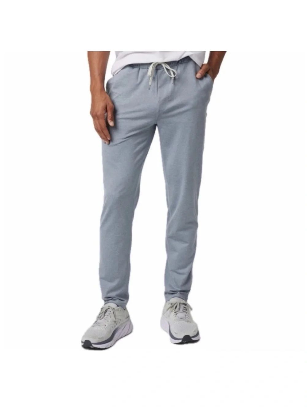 Vuori Mens Pronto Performance Pants V418 Flint Heather Blue L